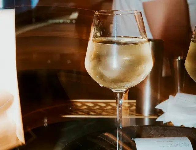 Wine at Restaurant RenMor in Cornwall