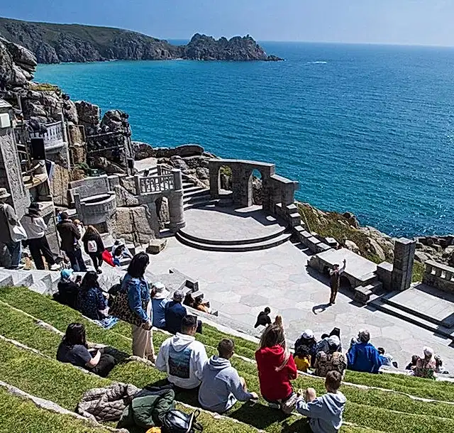 The Minack Theatre in Cornwall