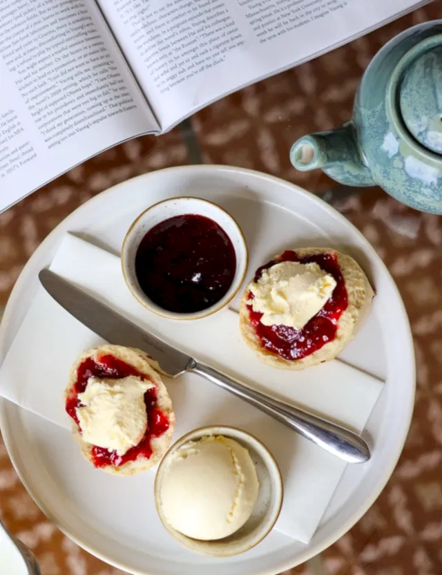 Cream Tea in The Ballroom