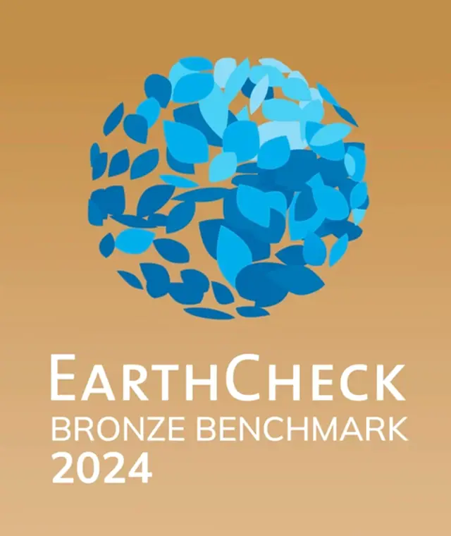 The Earthcheck Bronze Benchmark Logo