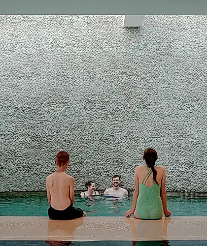 Indoor Swimming Pools at The Headland Hotel's AquaClub in Newquay, Cornwall