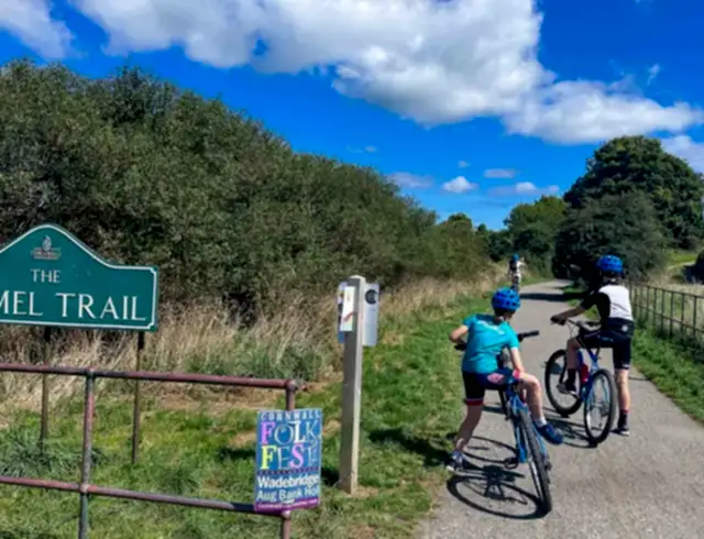 Camel Trail Cycle Route in Cornwall